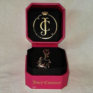 Juicy Couture Gold Jeweled Crown Charm